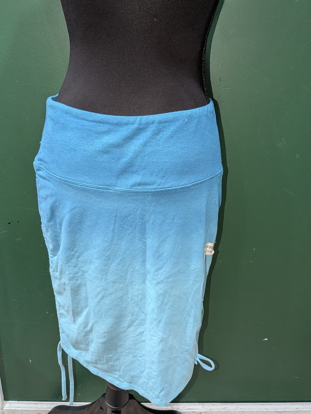 Earth Yoga Aqua Blue Skirt